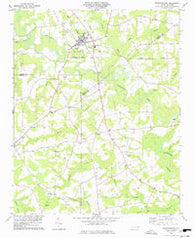 Stantonsburg North Carolina Historical topographic map, 1:24000 scale, 7.5 X 7.5 Minute, Year 1978