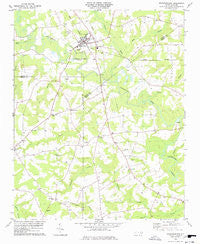 Stantonsburg North Carolina Historical topographic map, 1:24000 scale, 7.5 X 7.5 Minute, Year 1978