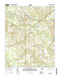 Stantonsburg North Carolina Current topographic map, 1:24000 scale, 7.5 X 7.5 Minute, Year 2016