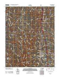 Star North Carolina Historical topographic map, 1:24000 scale, 7.5 X 7.5 Minute, Year 2011
