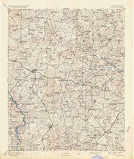 Statesville North Carolina Historical topographic map, 1:125000 scale, 30 X 30 Minute, Year 1893
