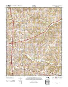 Statesville East North Carolina Historical topographic map, 1:24000 scale, 7.5 X 7.5 Minute, Year 2013