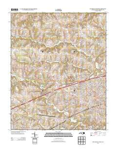Statesville West North Carolina Historical topographic map, 1:24000 scale, 7.5 X 7.5 Minute, Year 2013