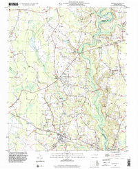 Stedman North Carolina Historical topographic map, 1:24000 scale, 7.5 X 7.5 Minute, Year 1997