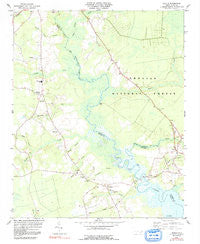 Stella North Carolina Historical topographic map, 1:24000 scale, 7.5 X 7.5 Minute, Year 1984