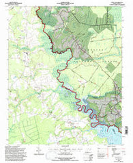 Stella North Carolina Historical topographic map, 1:24000 scale, 7.5 X 7.5 Minute, Year 1994