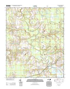 Stella North Carolina Historical topographic map, 1:24000 scale, 7.5 X 7.5 Minute, Year 2013