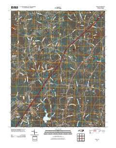 Stem North Carolina Historical topographic map, 1:24000 scale, 7.5 X 7.5 Minute, Year 2010