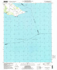 Stevenson Point North Carolina Historical topographic map, 1:24000 scale, 7.5 X 7.5 Minute, Year 1997