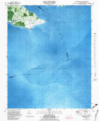 Stevenson Point North Carolina Historical topographic map, 1:24000 scale, 7.5 X 7.5 Minute, Year 1982