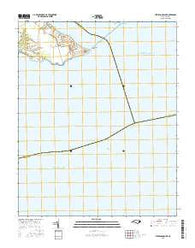 Stevenson Point North Carolina Current topographic map, 1:24000 scale, 7.5 X 7.5 Minute, Year 2016