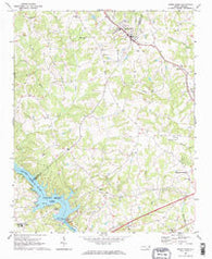 Stony Point North Carolina Historical topographic map, 1:24000 scale, 7.5 X 7.5 Minute, Year 1970