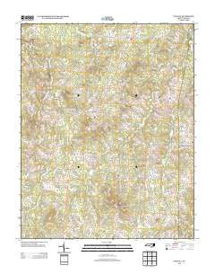 Stovall North Carolina Historical topographic map, 1:24000 scale, 7.5 X 7.5 Minute, Year 2013