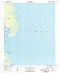Stumpy Point North Carolina Historical topographic map, 1:24000 scale, 7.5 X 7.5 Minute, Year 1953