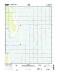 Stumpy Point North Carolina Current topographic map, 1:24000 scale, 7.5 X 7.5 Minute, Year 2016