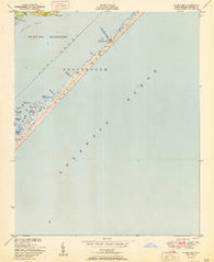 Styron Bay North Carolina Historical topographic map, 1:24000 scale, 7.5 X 7.5 Minute, Year 1951