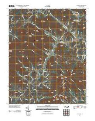 Sugar Hill North Carolina Historical topographic map, 1:24000 scale, 7.5 X 7.5 Minute, Year 2010
