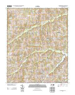Summerfield North Carolina Historical topographic map, 1:24000 scale, 7.5 X 7.5 Minute, Year 2013