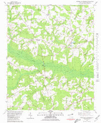 Summerlins Crossroads North Carolina Historical topographic map, 1:24000 scale, 7.5 X 7.5 Minute, Year 1980