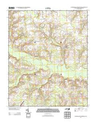 Summerlins Crossroads North Carolina Historical topographic map, 1:24000 scale, 7.5 X 7.5 Minute, Year 2013