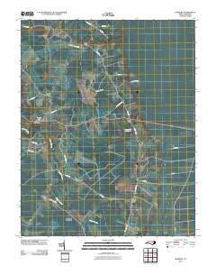 Sunbury North Carolina Historical topographic map, 1:24000 scale, 7.5 X 7.5 Minute, Year 2010