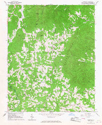 Sunshine North Carolina Historical topographic map, 1:24000 scale, 7.5 X 7.5 Minute, Year 1965