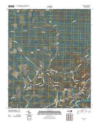 Supply North Carolina Historical topographic map, 1:24000 scale, 7.5 X 7.5 Minute, Year 2010