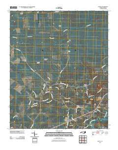 Supply North Carolina Historical topographic map, 1:24000 scale, 7.5 X 7.5 Minute, Year 2010
