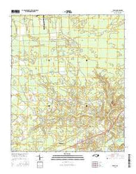 Supply North Carolina Current topographic map, 1:24000 scale, 7.5 X 7.5 Minute, Year 2016