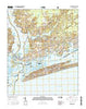 Swansboro North Carolina Current topographic map, 1:24000 scale, 7.5 X 7.5 Minute, Year 2016