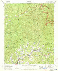 Sylva North North Carolina Historical topographic map, 1:24000 scale, 7.5 X 7.5 Minute, Year 1967