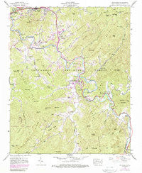 Sylva South North Carolina Historical topographic map, 1:24000 scale, 7.5 X 7.5 Minute, Year 1946