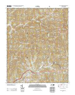 Sylva North North Carolina Historical topographic map, 1:24000 scale, 7.5 X 7.5 Minute, Year 2013