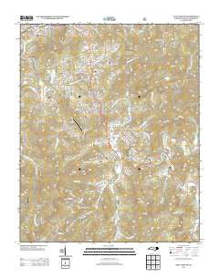 Sylva South North Carolina Historical topographic map, 1:24000 scale, 7.5 X 7.5 Minute, Year 2013