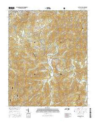 Sylva South North Carolina Current topographic map, 1:24000 scale, 7.5 X 7.5 Minute, Year 2016