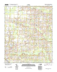 Tabor City East North Carolina Historical topographic map, 1:24000 scale, 7.5 X 7.5 Minute, Year 2013