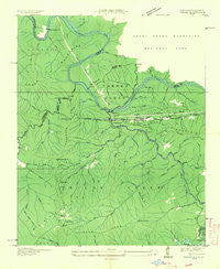 Tapoco North Carolina Historical topographic map, 1:24000 scale, 7.5 X 7.5 Minute, Year 1935