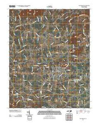 Taylorsville North Carolina Historical topographic map, 1:24000 scale, 7.5 X 7.5 Minute, Year 2010