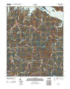 Thelma North Carolina Historical topographic map, 1:24000 scale, 7.5 X 7.5 Minute, Year 2010