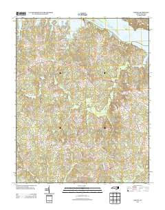 Thelma North Carolina Historical topographic map, 1:24000 scale, 7.5 X 7.5 Minute, Year 2013
