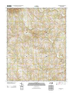 Thurmond North Carolina Historical topographic map, 1:24000 scale, 7.5 X 7.5 Minute, Year 2013