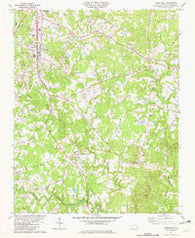 Timberlake North Carolina Historical topographic map, 1:24000 scale, 7.5 X 7.5 Minute, Year 1981