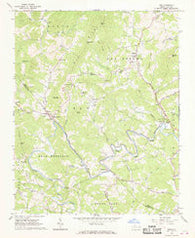 Todd North Carolina Historical topographic map, 1:24000 scale, 7.5 X 7.5 Minute, Year 1966