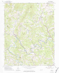 Todd North Carolina Historical topographic map, 1:24000 scale, 7.5 X 7.5 Minute, Year 1966