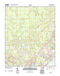 Topsail North Carolina Historical topographic map, 1:24000 scale, 7.5 X 7.5 Minute, Year 2013