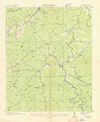 Topton North Carolina Historical topographic map, 1:24000 scale, 7.5 X 7.5 Minute, Year 1935