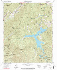 Topton North Carolina Historical topographic map, 1:24000 scale, 7.5 X 7.5 Minute, Year 1957