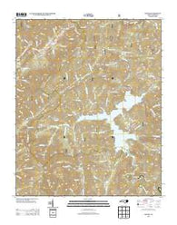 Topton North Carolina Historical topographic map, 1:24000 scale, 7.5 X 7.5 Minute, Year 2013