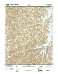 Townsville North Carolina Historical topographic map, 1:24000 scale, 7.5 X 7.5 Minute, Year 2013