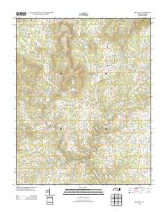 Traphill North Carolina Historical topographic map, 1:24000 scale, 7.5 X 7.5 Minute, Year 2013